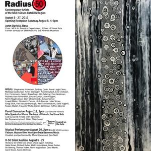 Radius 50, Juror David A. Ross, Woodstock Artists Association and Museum